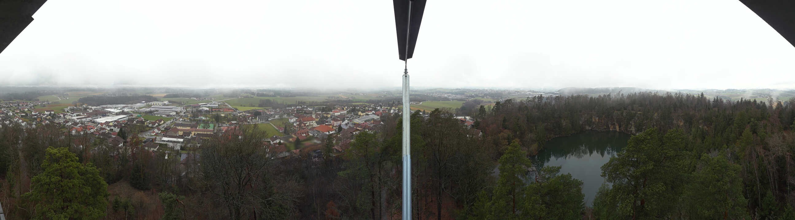 Archived image Webcam Büchlberg - Lookout tower