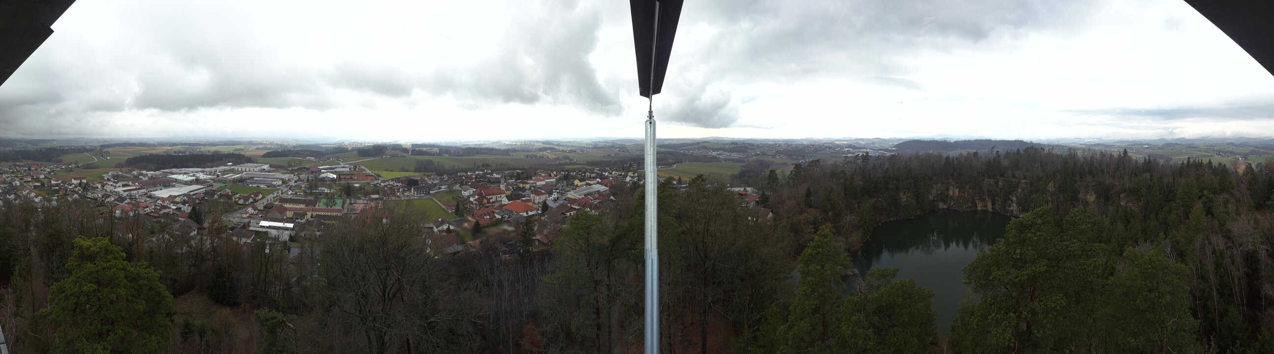 Archived image Webcam Büchlberg - Lookout tower