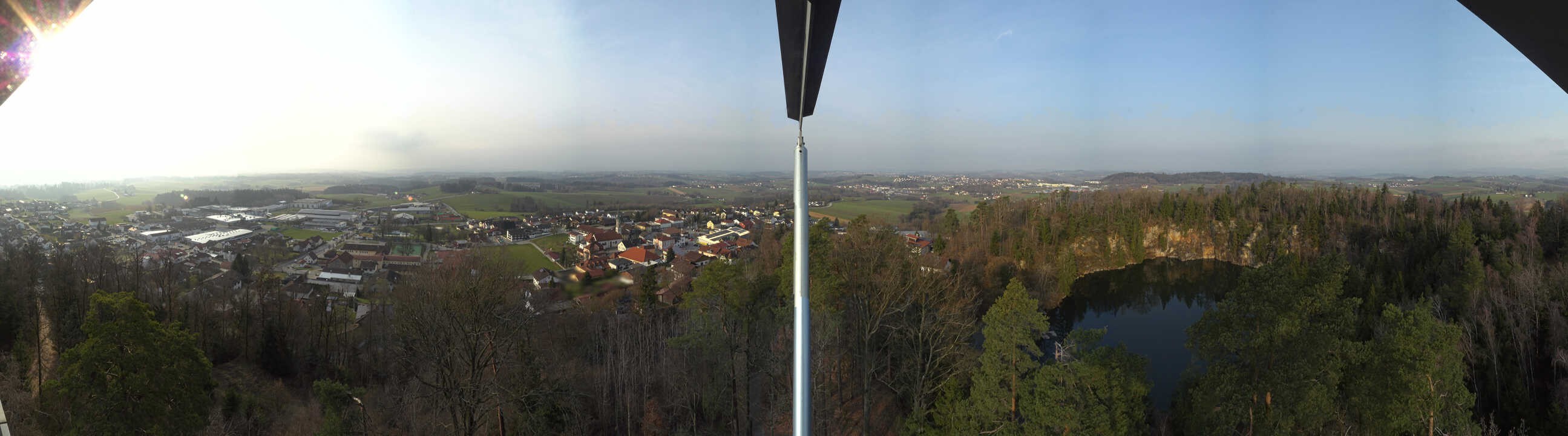 Archived image Webcam Büchlberg - Lookout tower