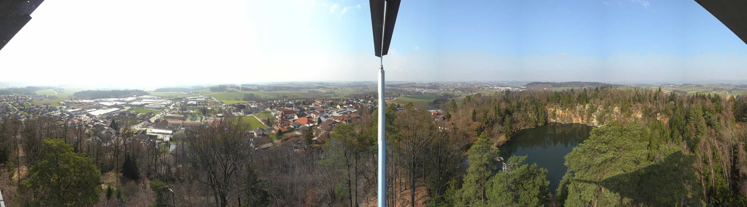 Archived image Webcam Büchlberg - Lookout tower