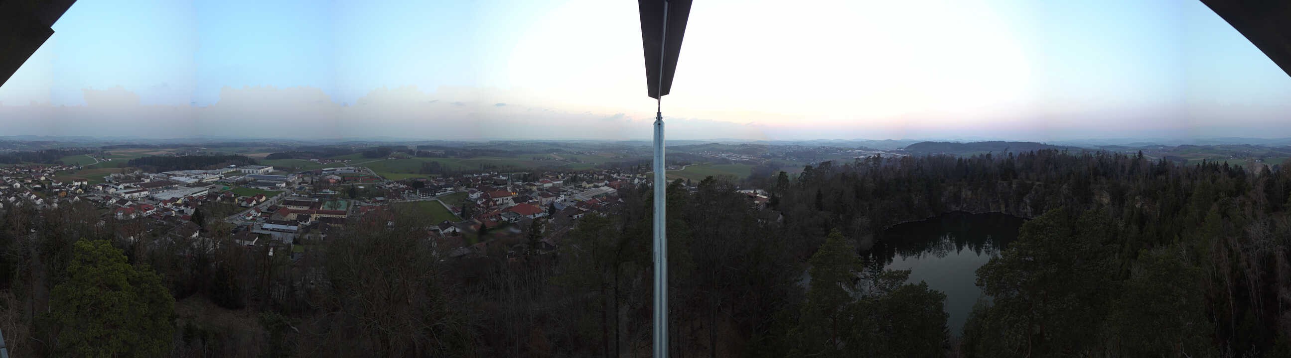 Archiv Foto Webcam Aussichtsturm am Steinbruch Büchlberg