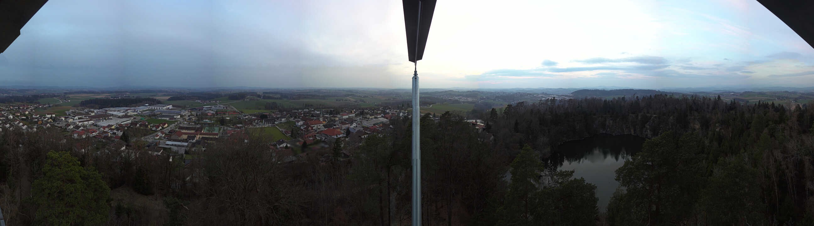 Archiv Foto Webcam Aussichtsturm am Steinbruch Büchlberg