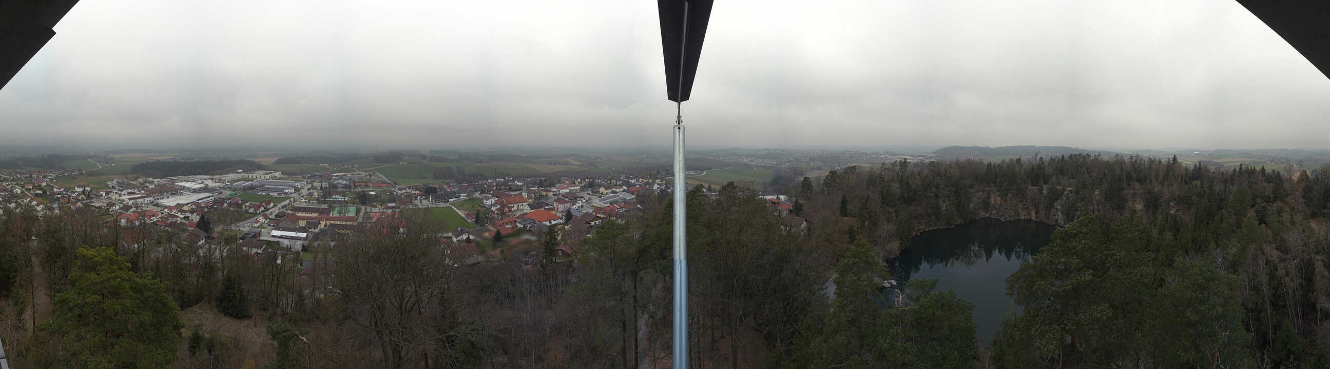 Archiv Foto Webcam Aussichtsturm am Steinbruch Büchlberg