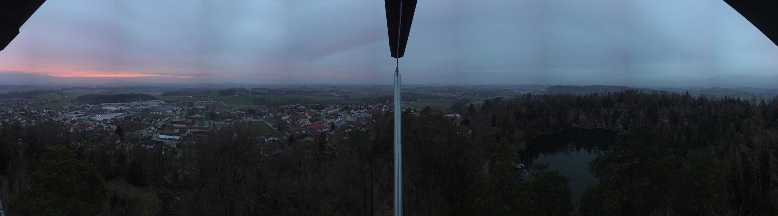 Archiv Foto Webcam Aussichtsturm am Steinbruch Büchlberg