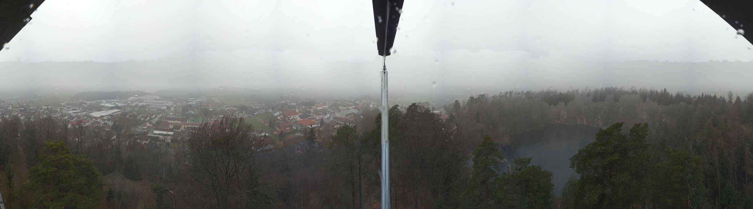 Archiv Foto Webcam Aussichtsturm am Steinbruch Büchlberg