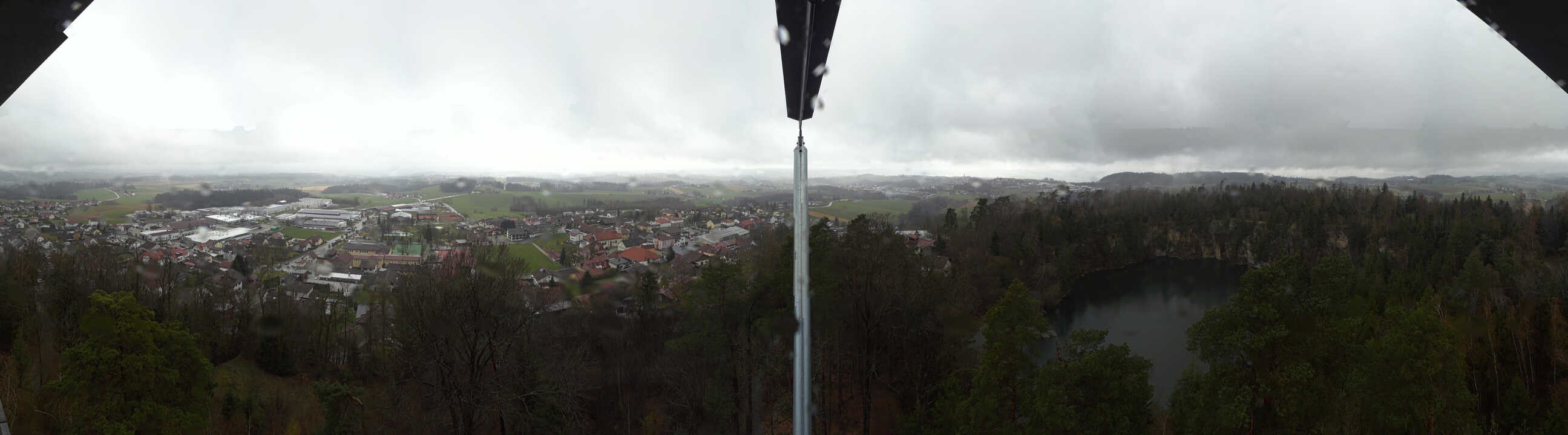 Archiv Foto Webcam Aussichtsturm am Steinbruch Büchlberg
