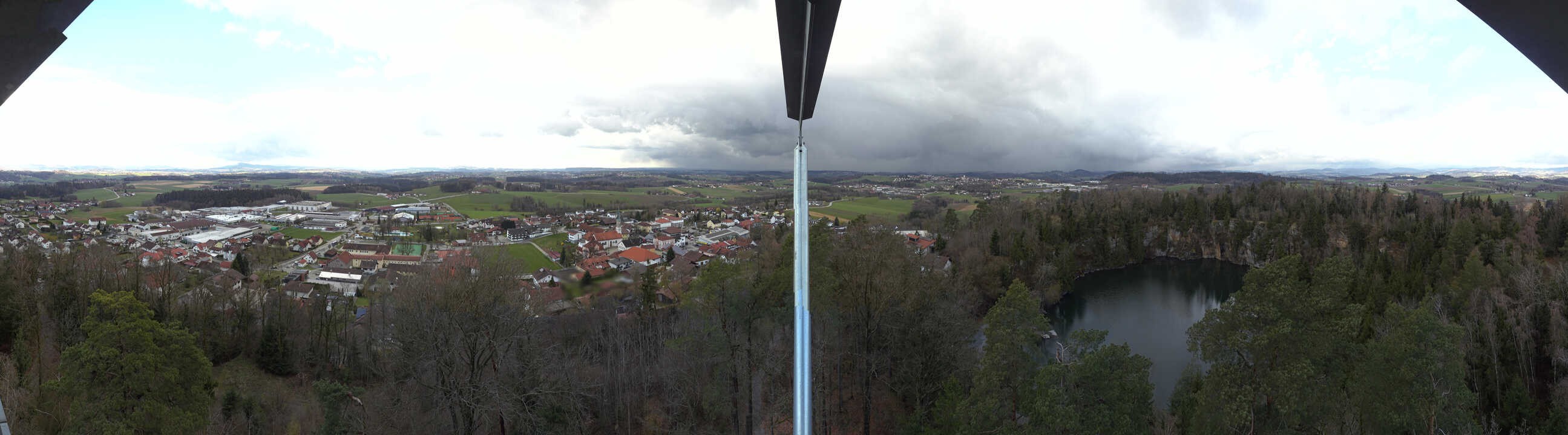 Archiv Foto Webcam Aussichtsturm am Steinbruch Büchlberg