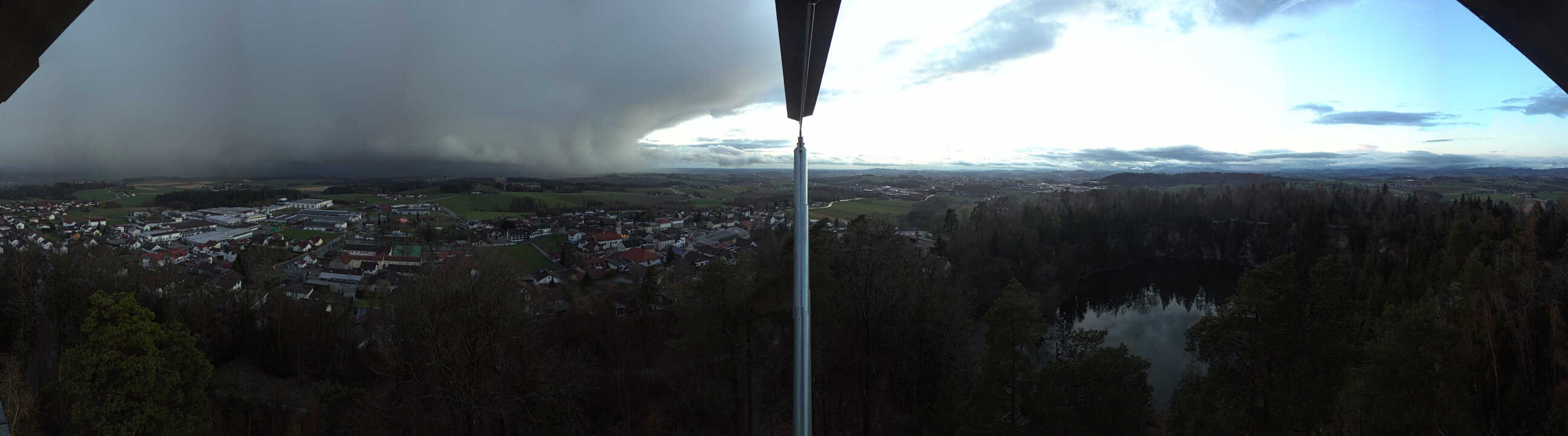 Archiv Foto Webcam Aussichtsturm am Steinbruch Büchlberg