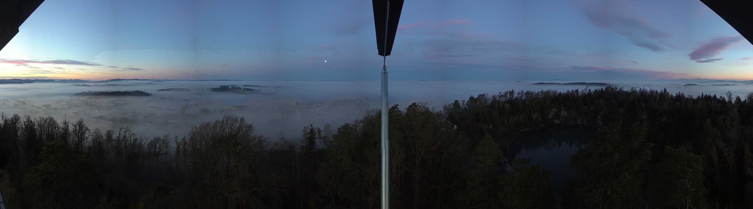 Archiv Foto Webcam Aussichtsturm am Steinbruch Büchlberg