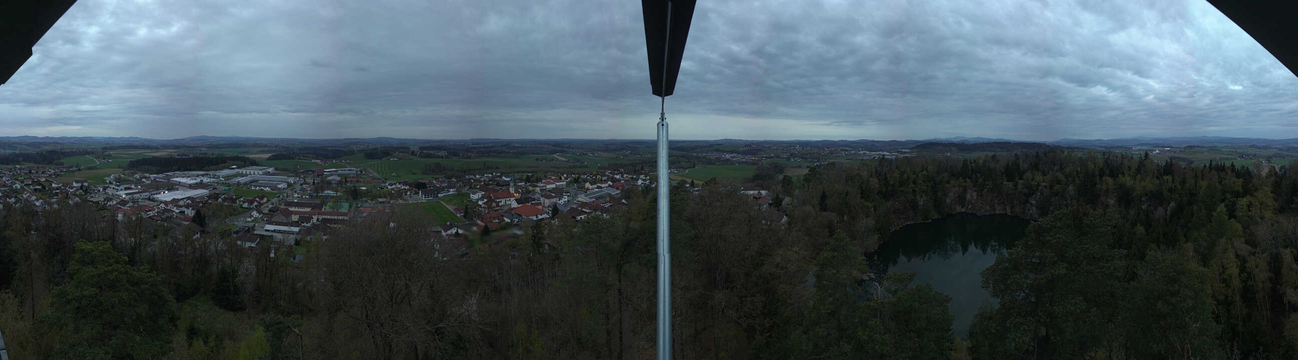 Archived image Webcam Büchlberg - Lookout tower
