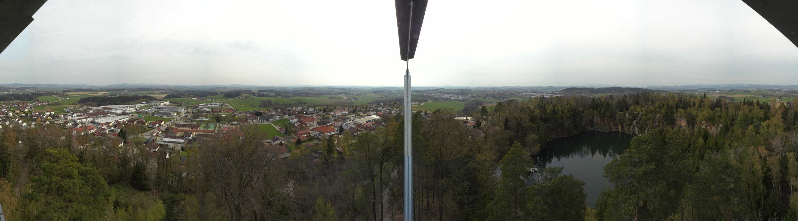Archived image Webcam Büchlberg - Lookout tower