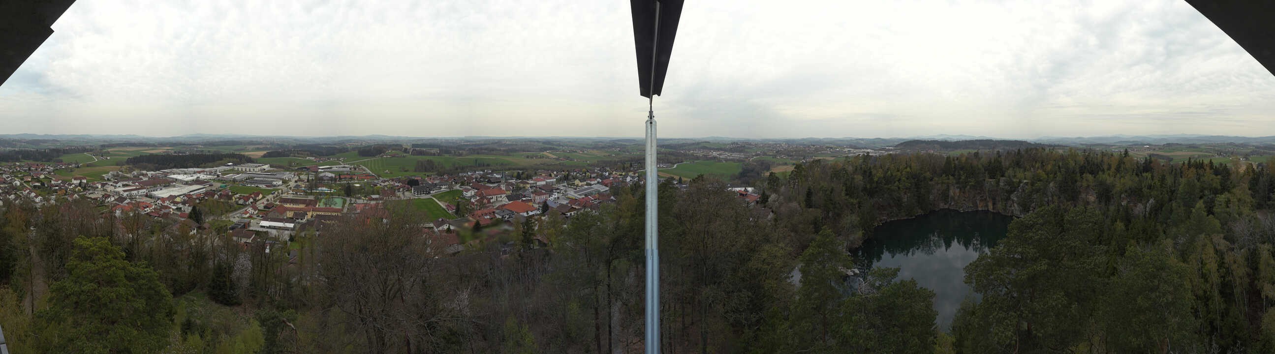 Archived image Webcam Büchlberg - Lookout tower