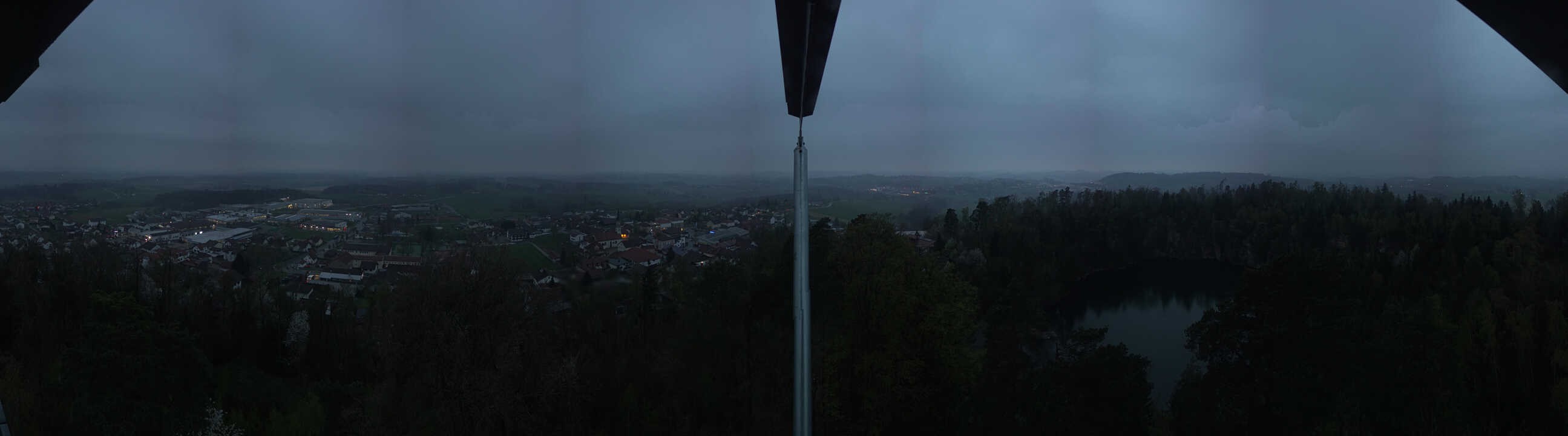 Archiv Foto Webcam Aussichtsturm am Steinbruch Büchlberg