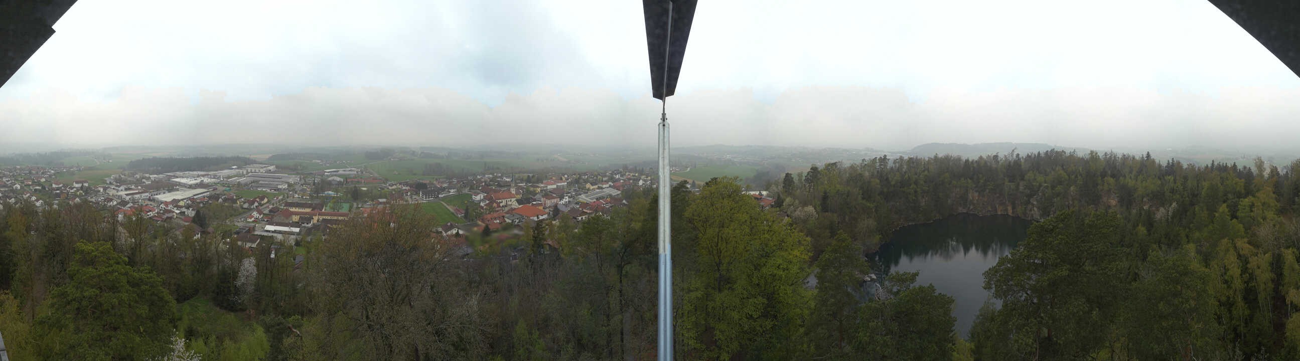 Archiv Foto Webcam Aussichtsturm am Steinbruch Büchlberg
