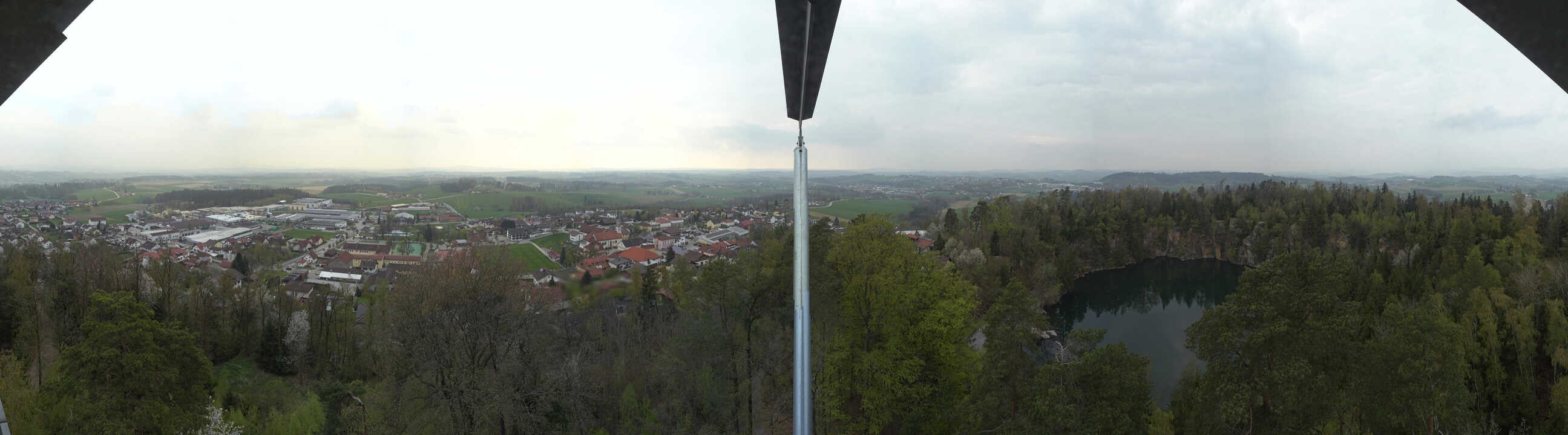 Archiv Foto Webcam Aussichtsturm am Steinbruch Büchlberg