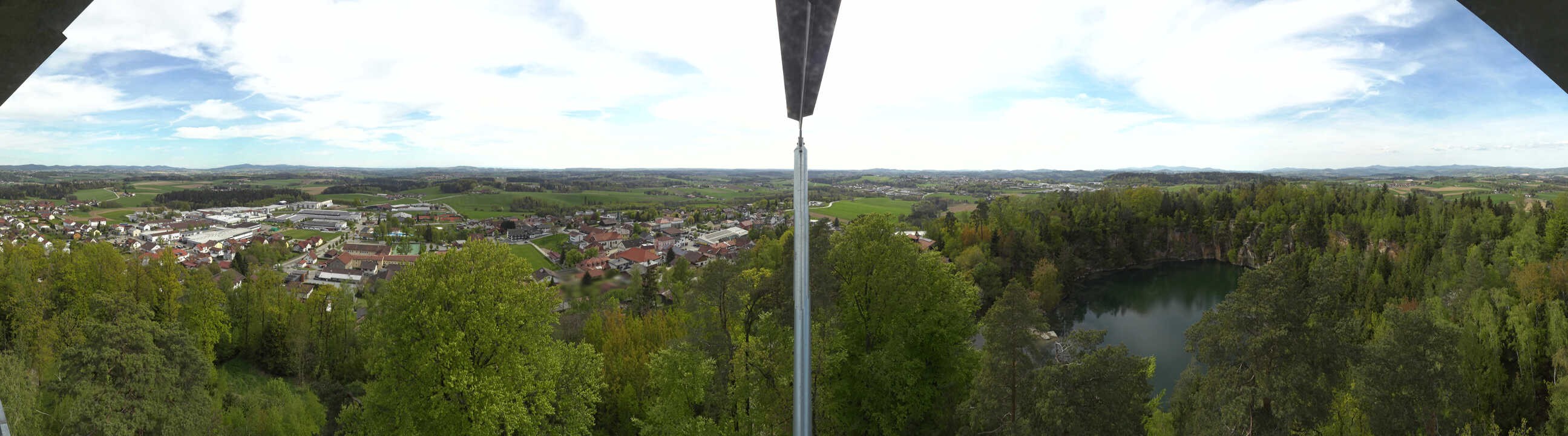 Archived image Webcam Büchlberg - Lookout tower