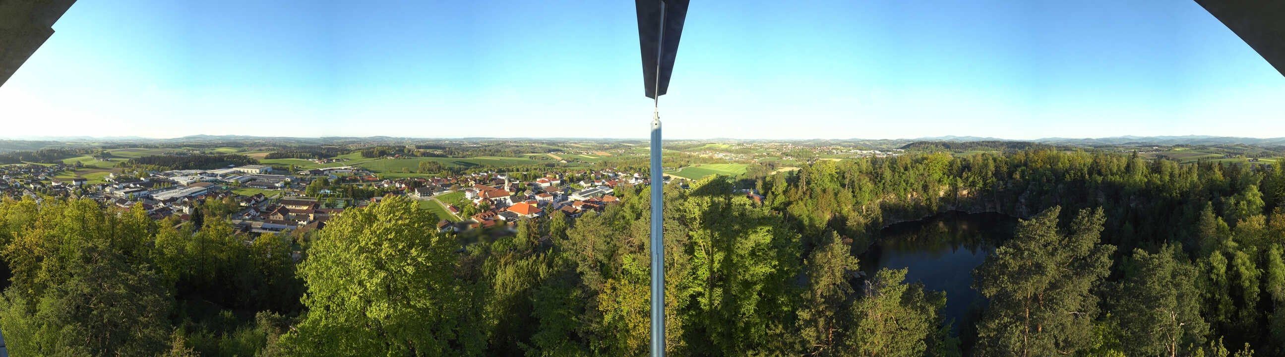 Archiv Foto Webcam Aussichtsturm am Steinbruch Büchlberg