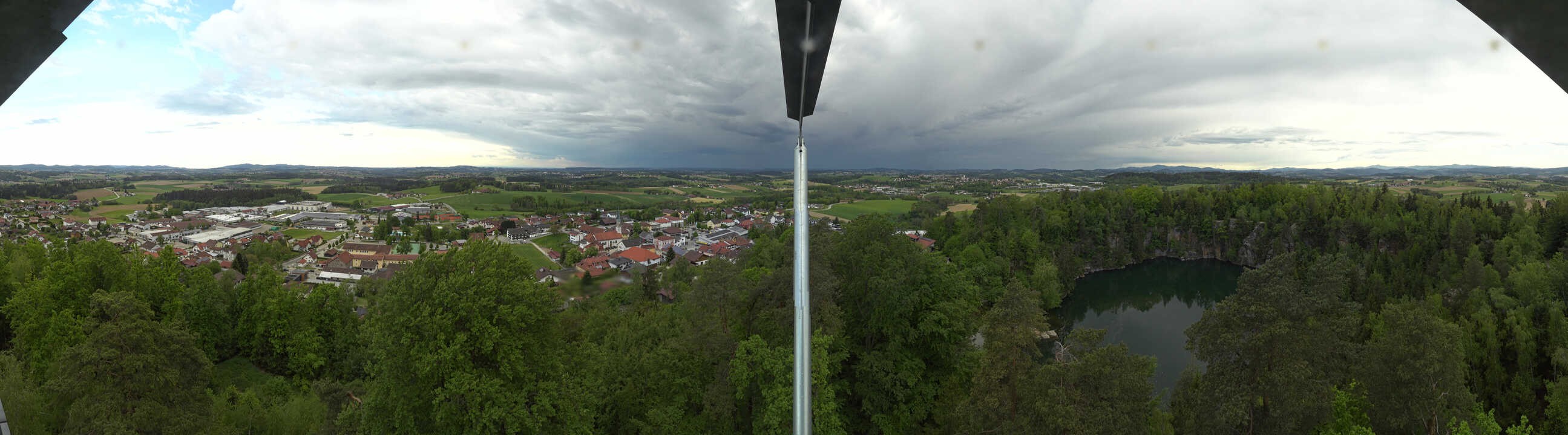 Archived image Webcam Büchlberg - Lookout tower