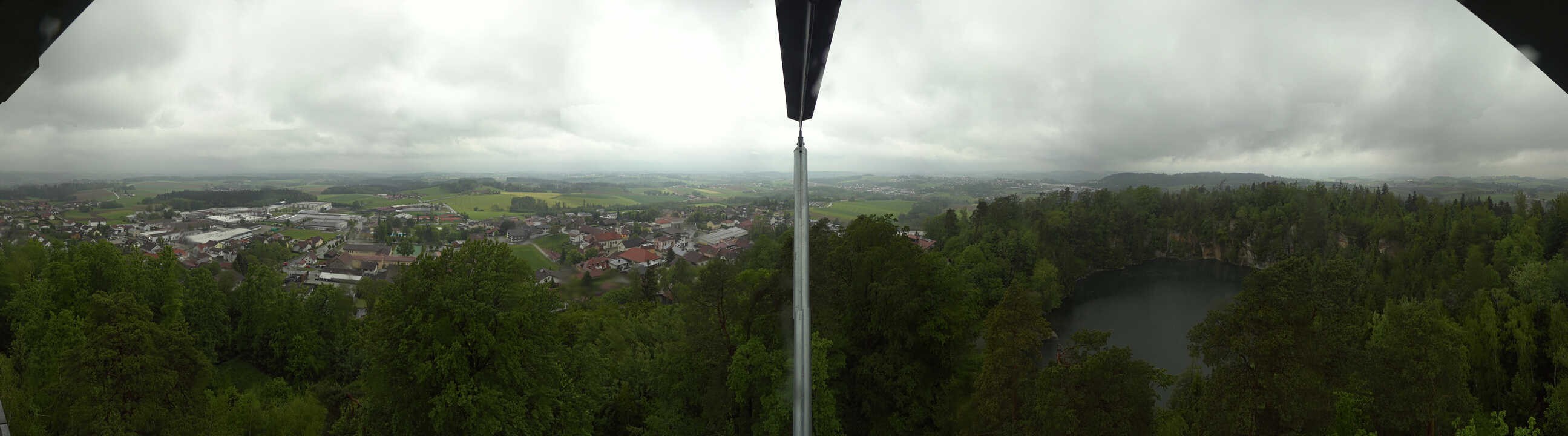 Archiv Foto Webcam Aussichtsturm am Steinbruch Büchlberg