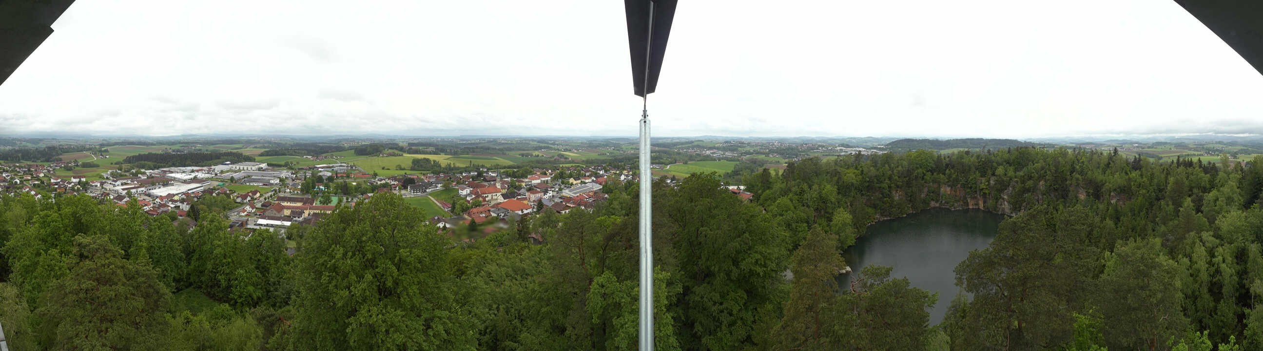Archiv Foto Webcam Aussichtsturm am Steinbruch Büchlberg