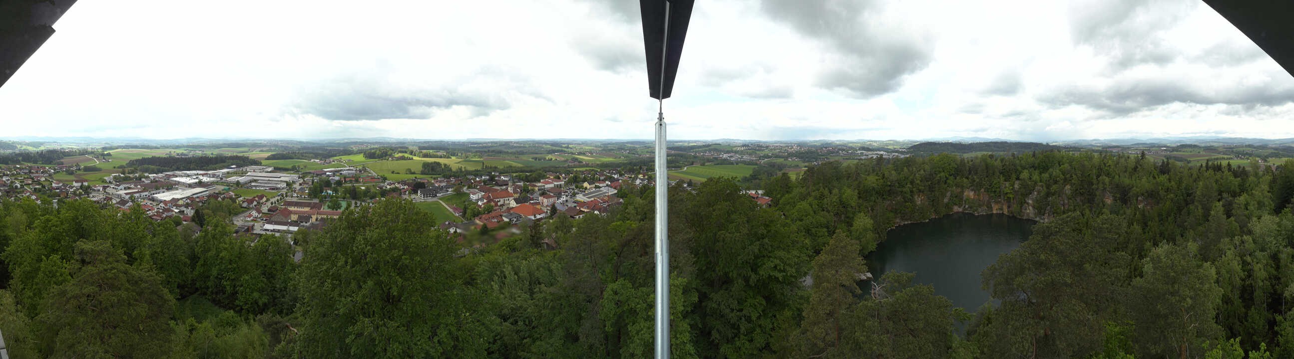Archived image Webcam Büchlberg - Lookout tower