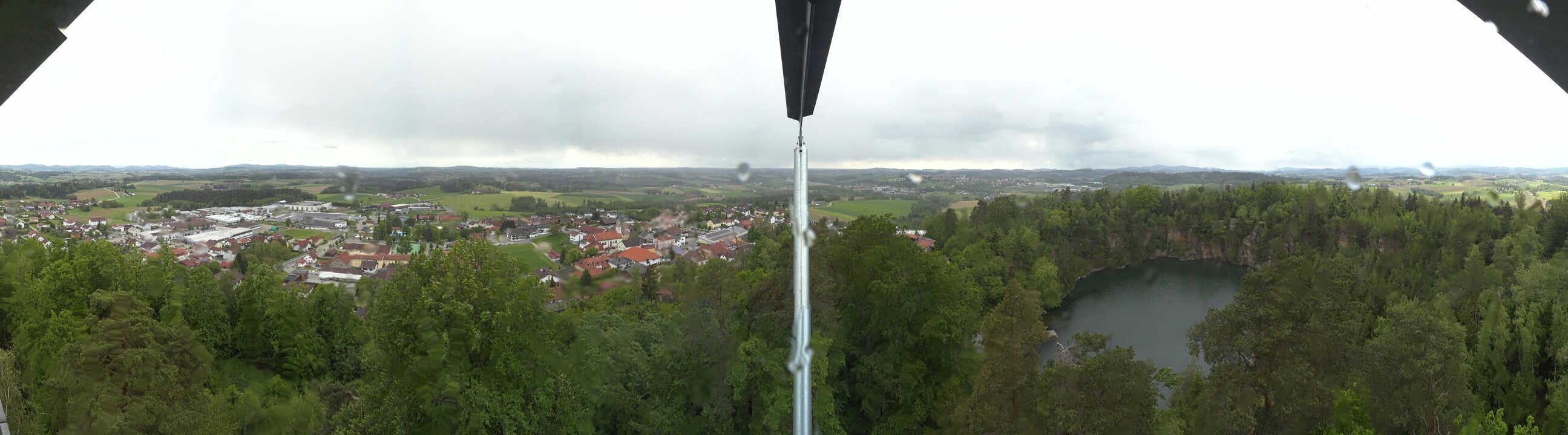 Archived image Webcam Büchlberg - Lookout tower