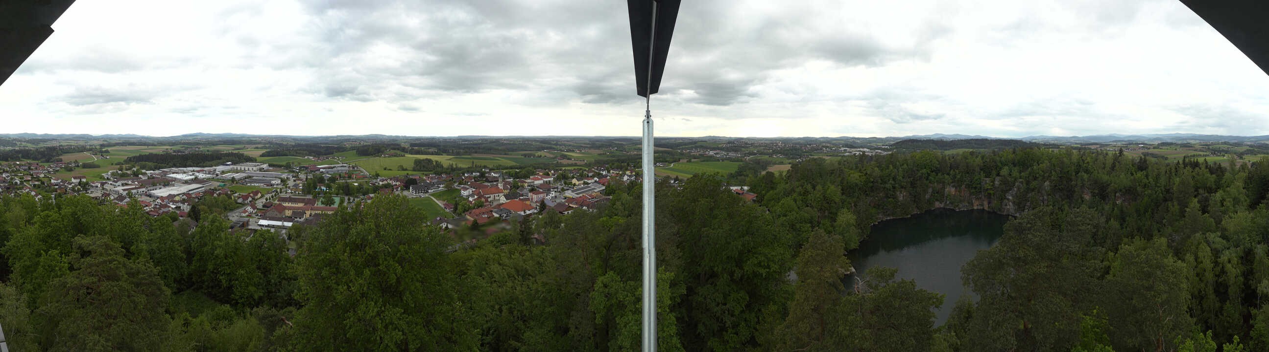 Archived image Webcam Büchlberg - Lookout tower