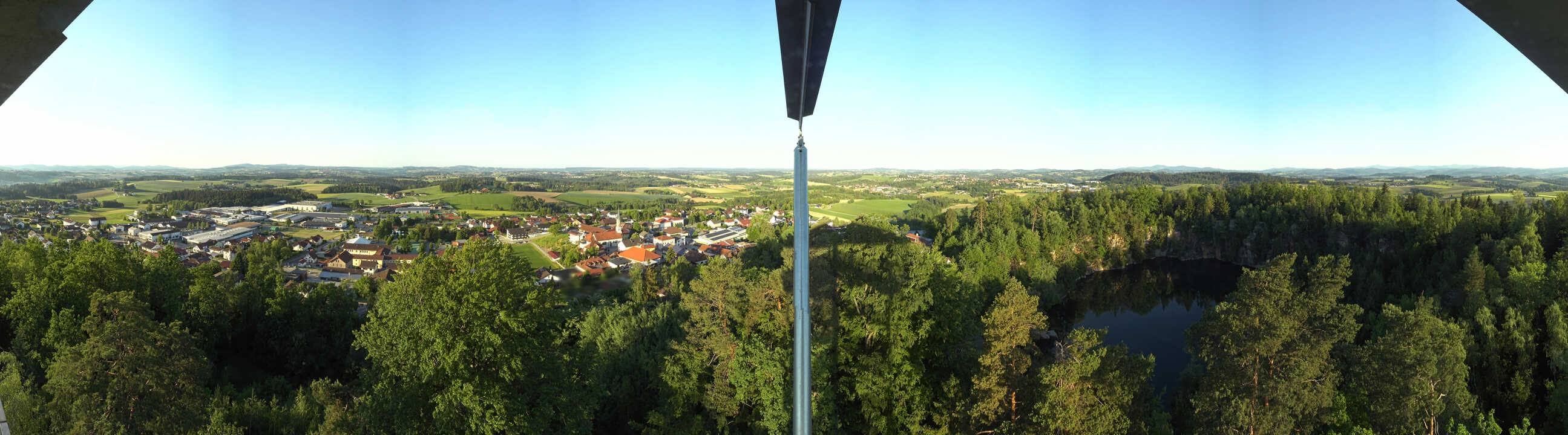 Archived image Webcam Büchlberg - Lookout tower