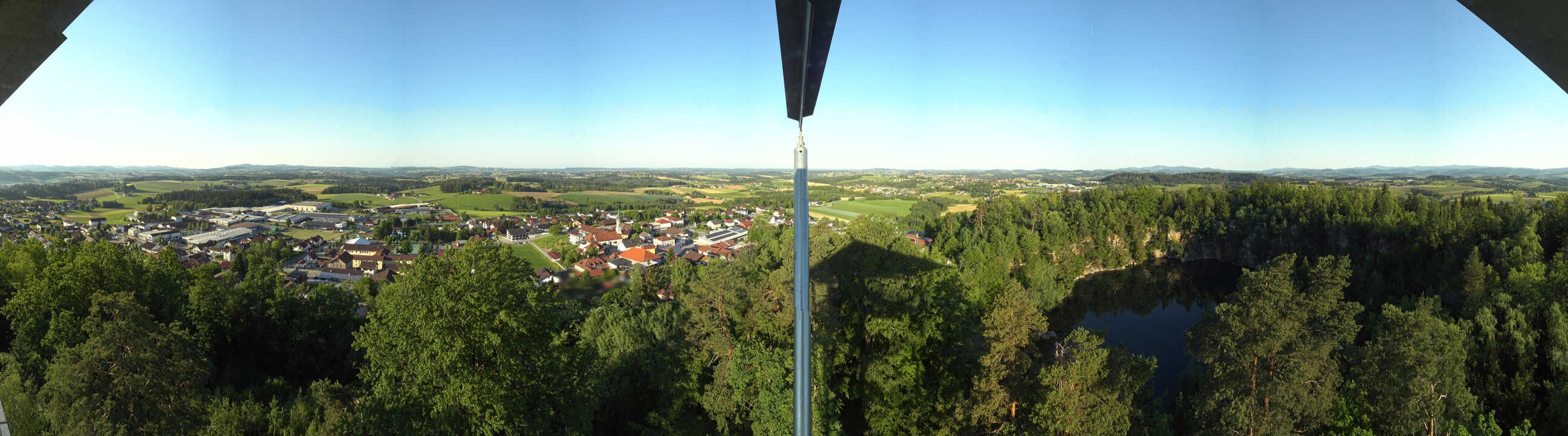 Archived image Webcam Büchlberg - Lookout tower