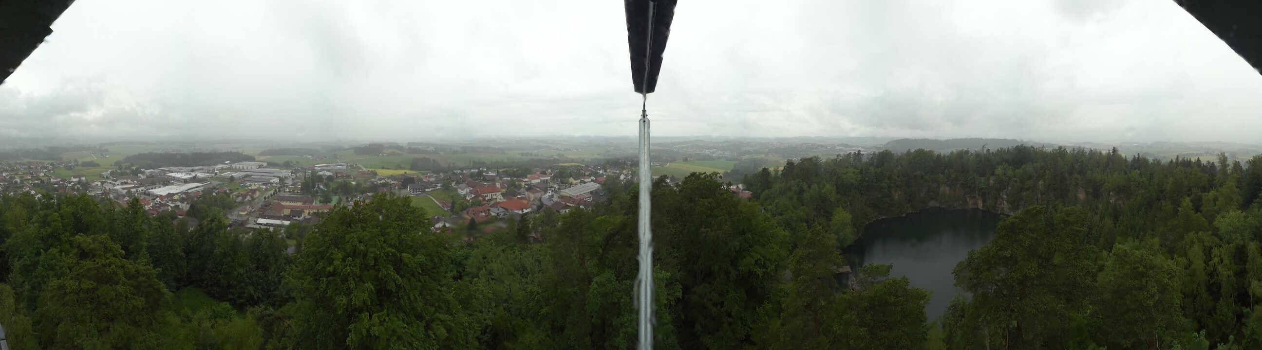 Archiv Foto Webcam Aussichtsturm am Steinbruch Büchlberg