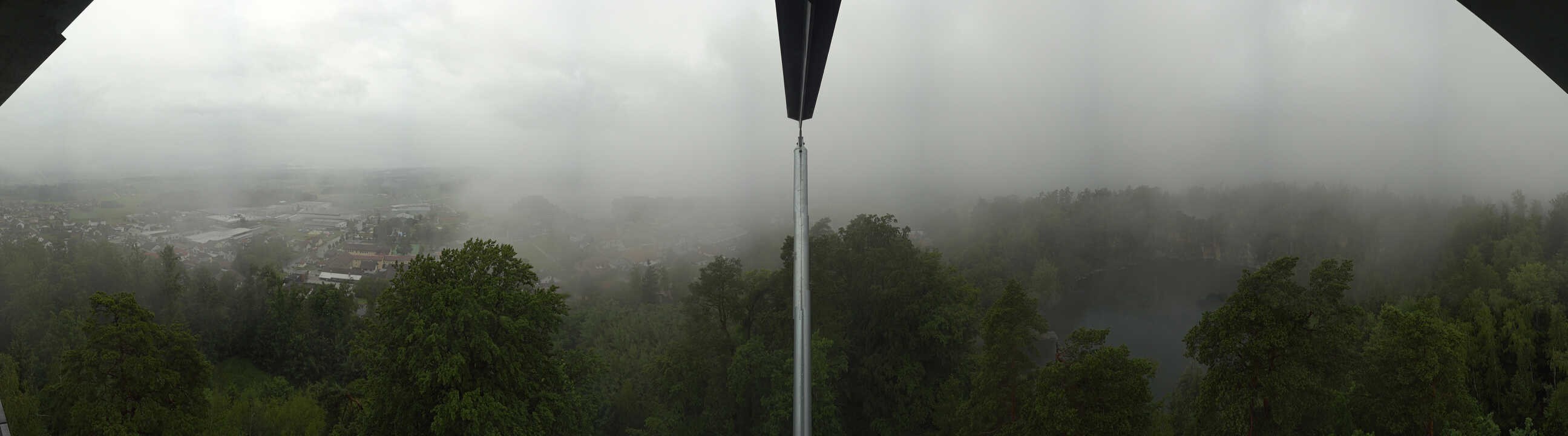 Archiv Foto Webcam Aussichtsturm am Steinbruch Büchlberg