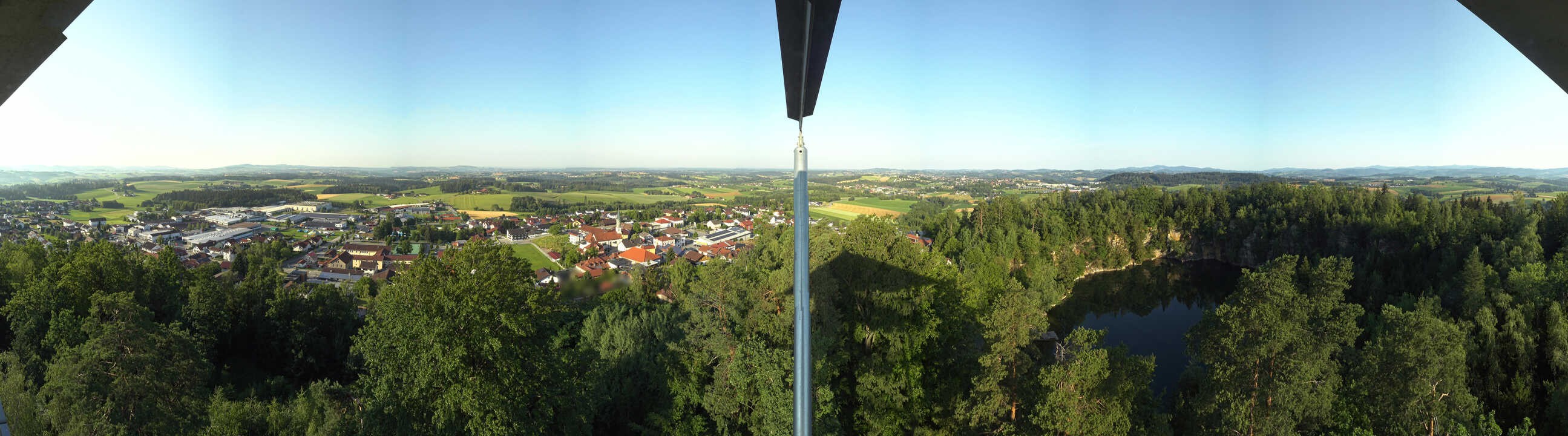 Archived image Webcam Büchlberg - Lookout tower