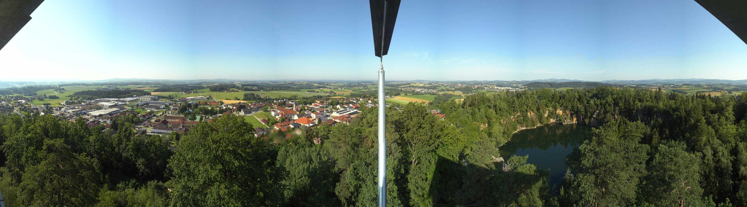 Archived image Webcam Büchlberg - Lookout tower