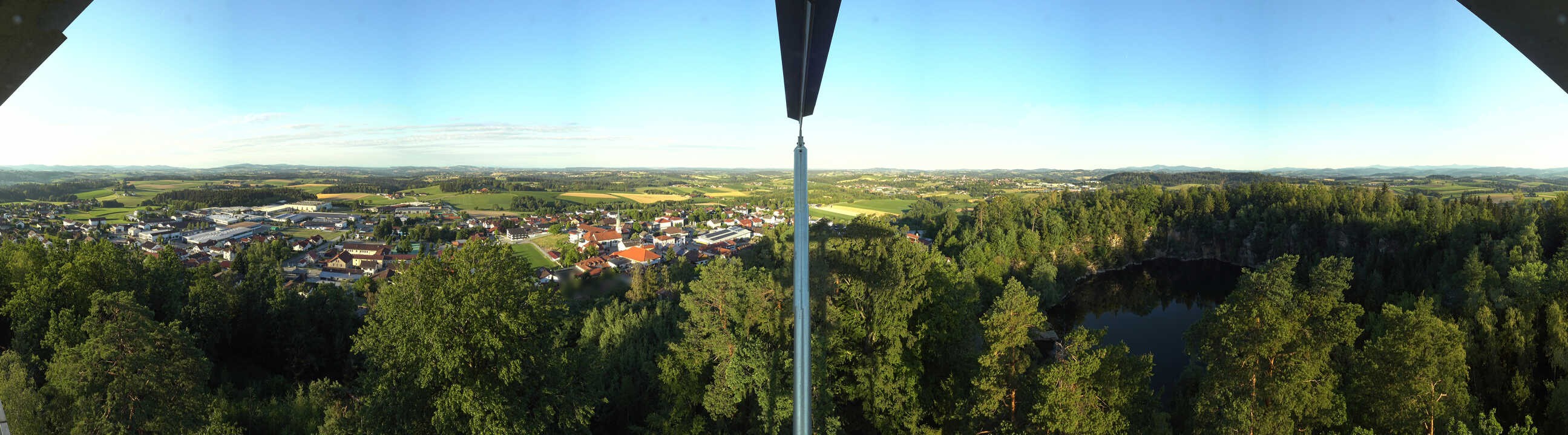 Archived image Webcam Büchlberg - Lookout tower