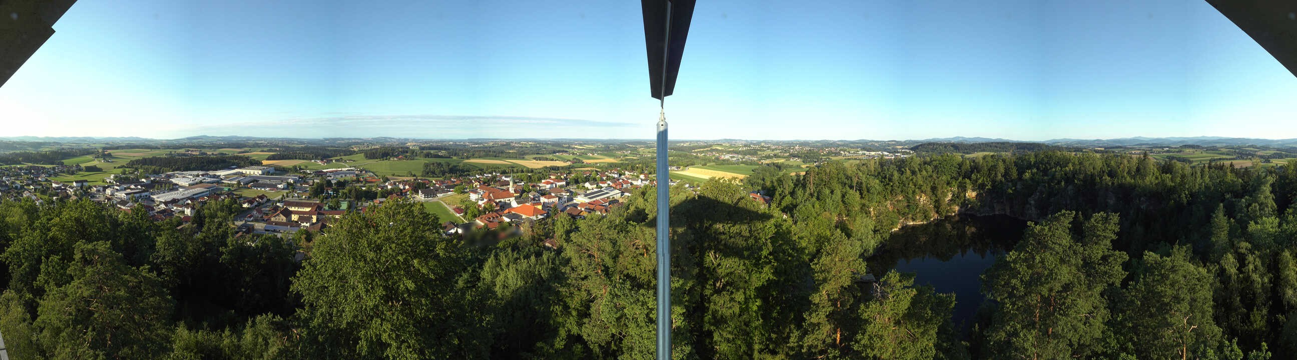 Archived image Webcam Büchlberg - Lookout tower