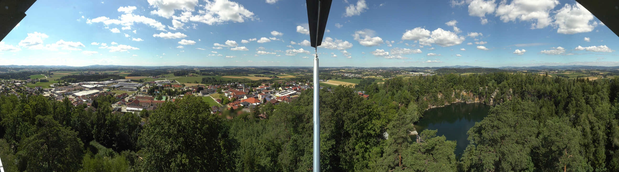 Archived image Webcam Büchlberg - Lookout tower