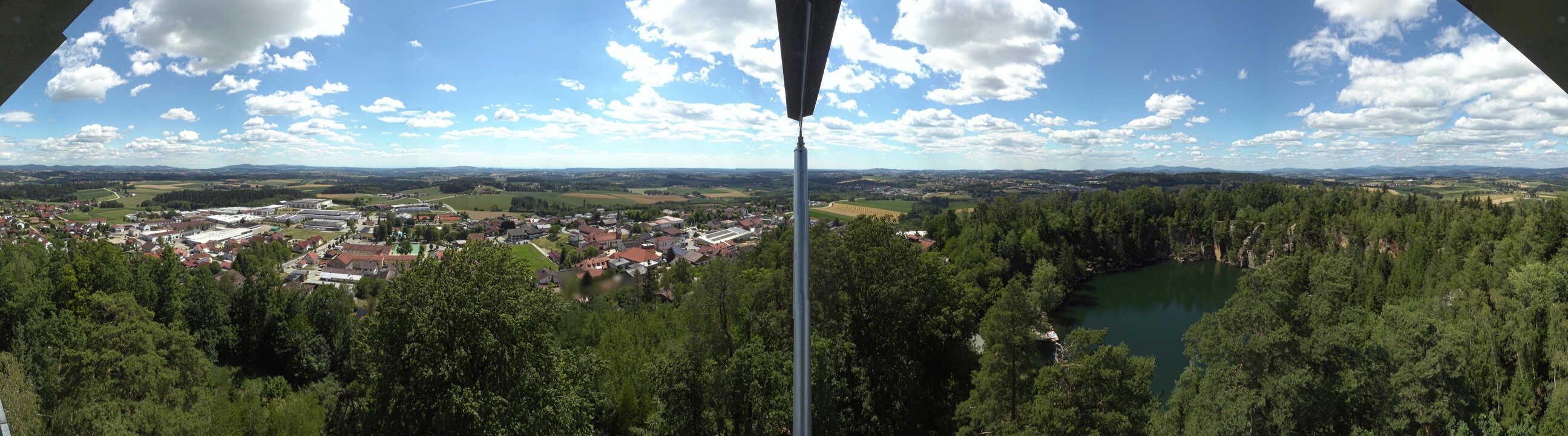Archived image Webcam Büchlberg - Lookout tower