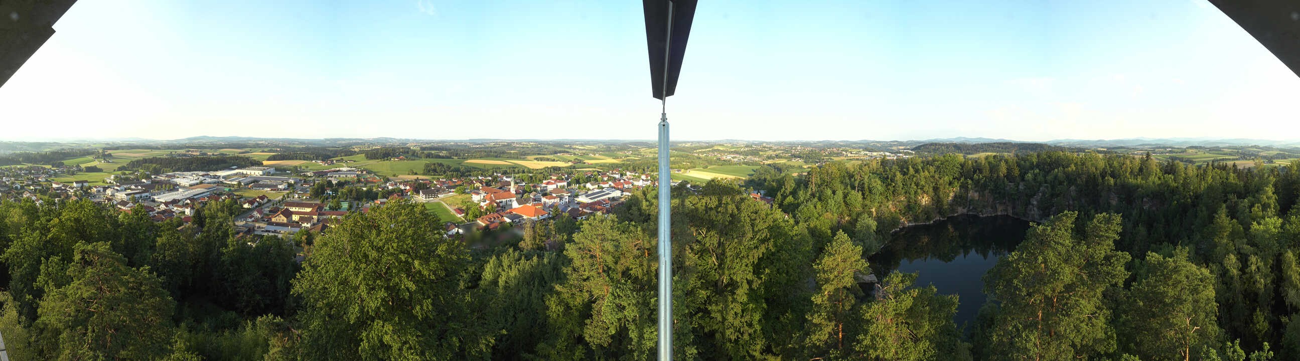 Archived image Webcam Büchlberg - Lookout tower