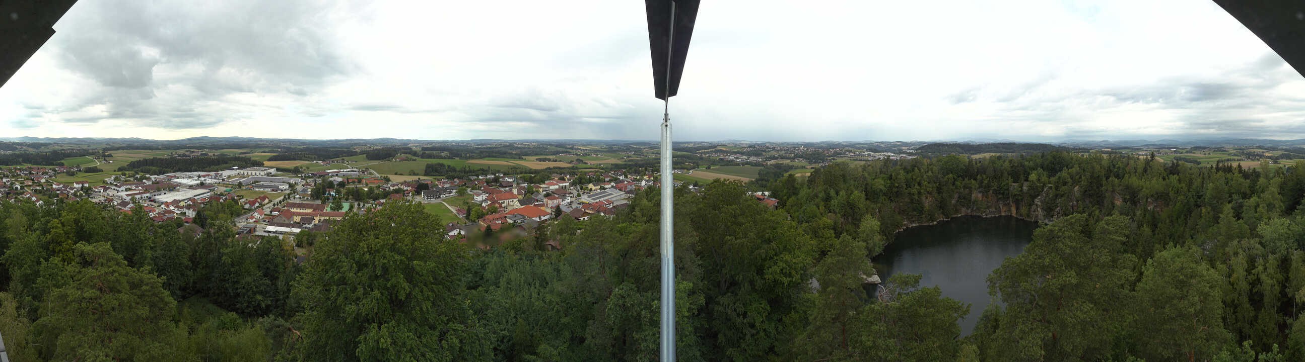 Archiv Foto Webcam Aussichtsturm am Steinbruch Büchlberg