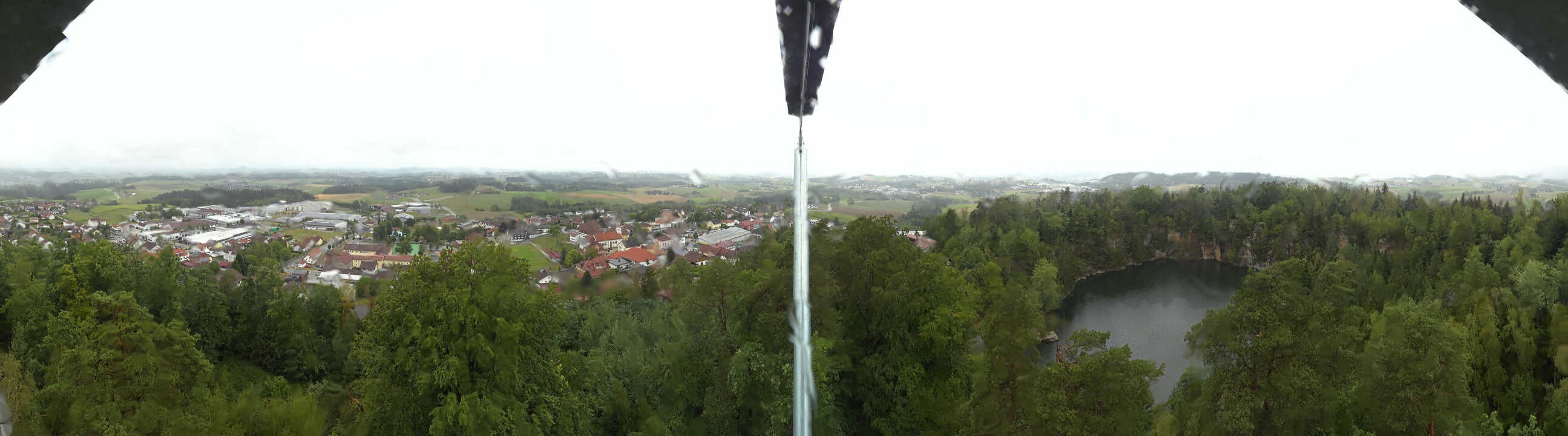 Archiv Foto Webcam Aussichtsturm am Steinbruch Büchlberg