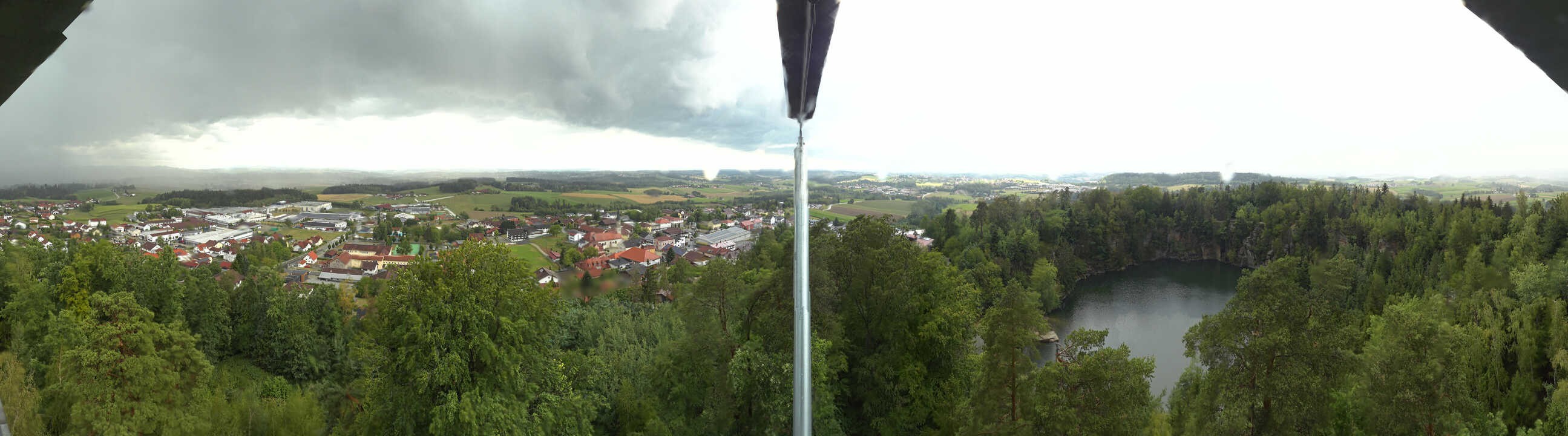 Archiv Foto Webcam Aussichtsturm am Steinbruch Büchlberg