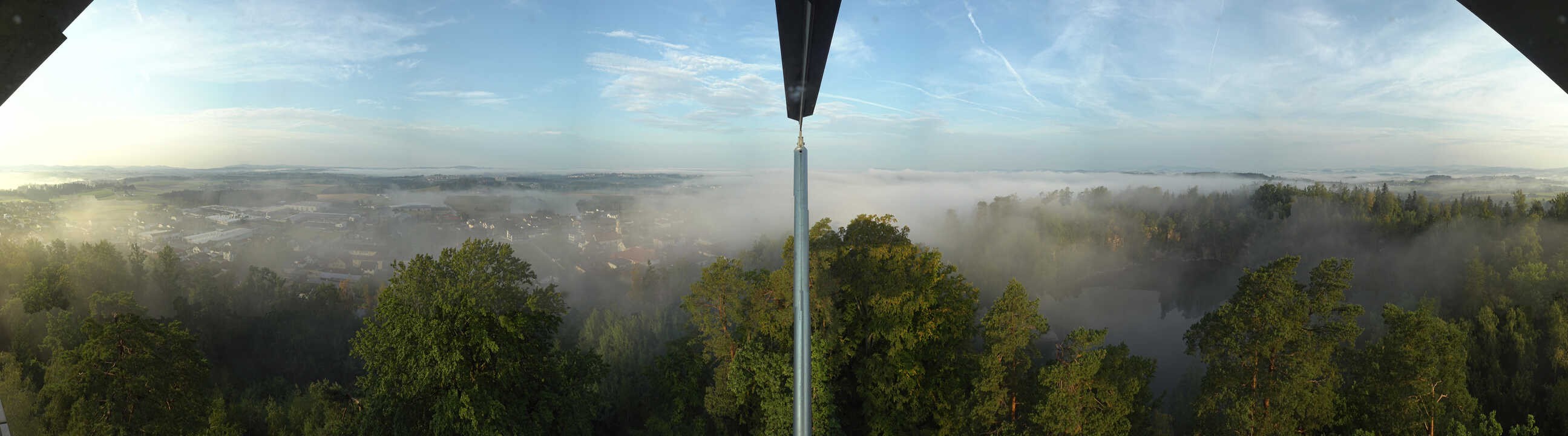 Archiv Foto Webcam Aussichtsturm am Steinbruch Büchlberg
