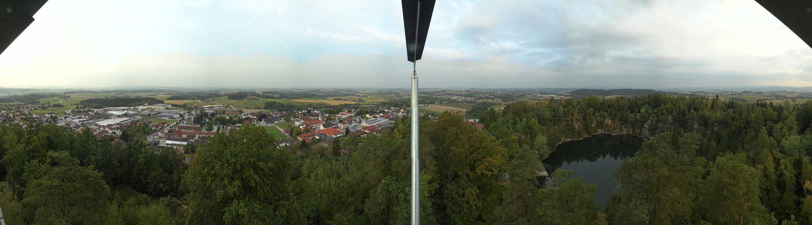 Archiv Foto Webcam Aussichtsturm am Steinbruch Büchlberg