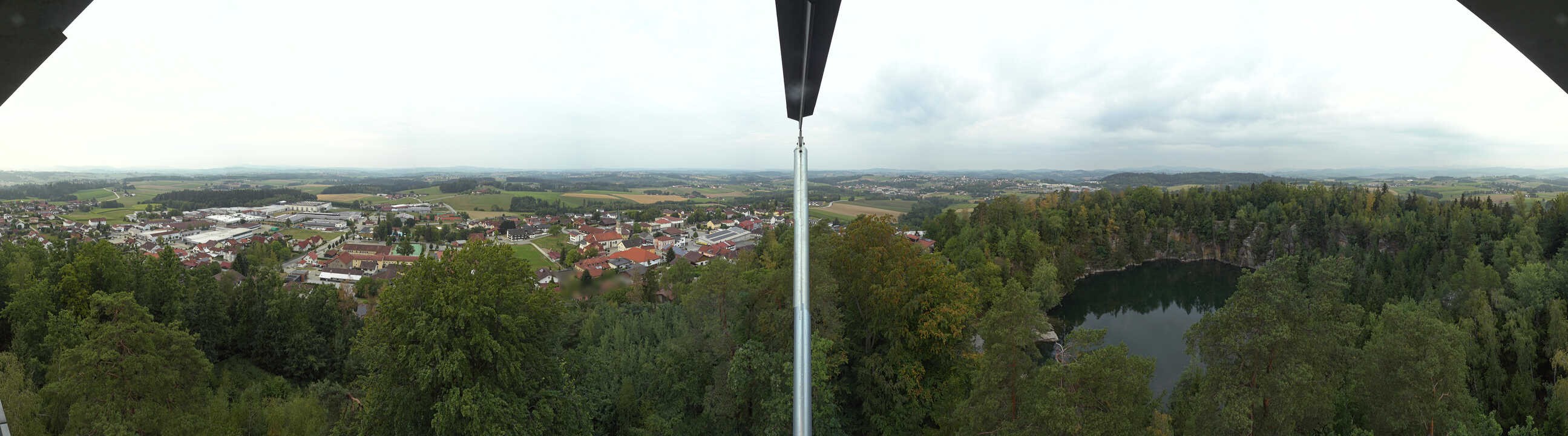 Archiv Foto Webcam Aussichtsturm am Steinbruch Büchlberg