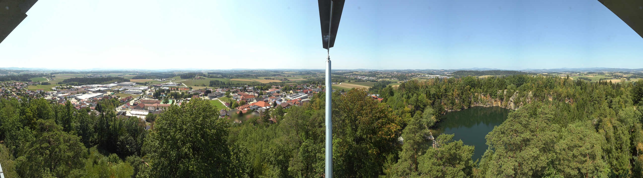 Archived image Webcam Büchlberg - Lookout tower