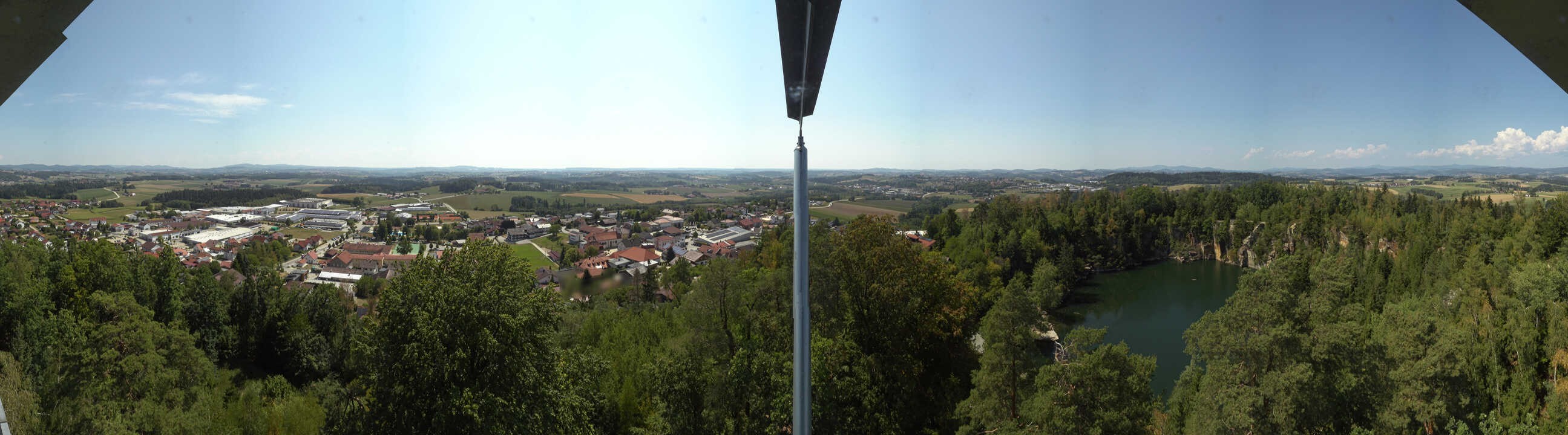 Archived image Webcam Büchlberg - Lookout tower