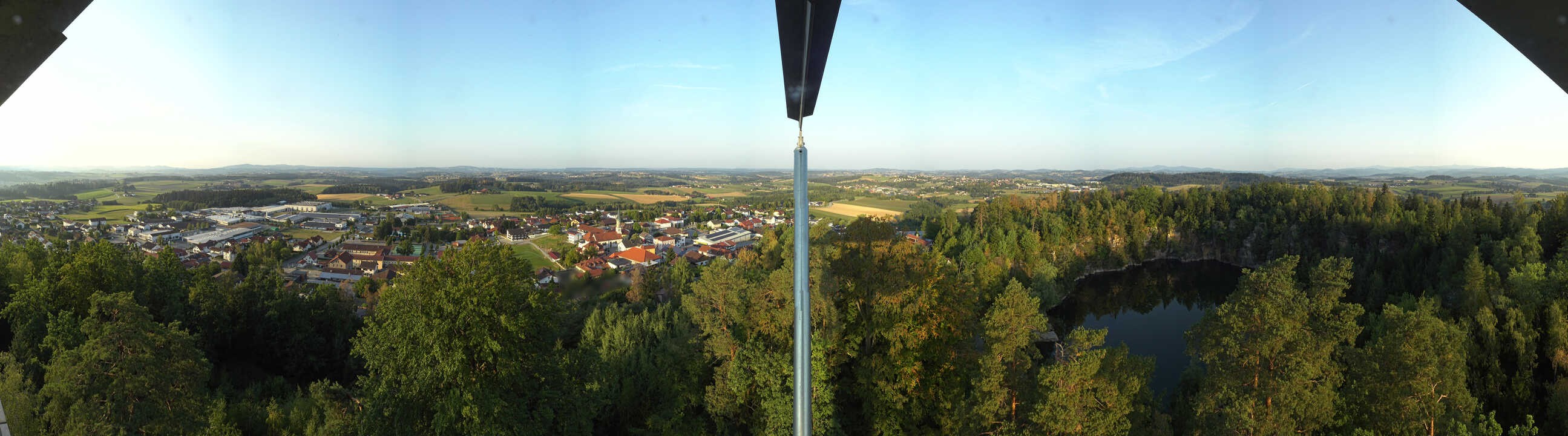 Archiv Foto Webcam Aussichtsturm am Steinbruch Büchlberg
