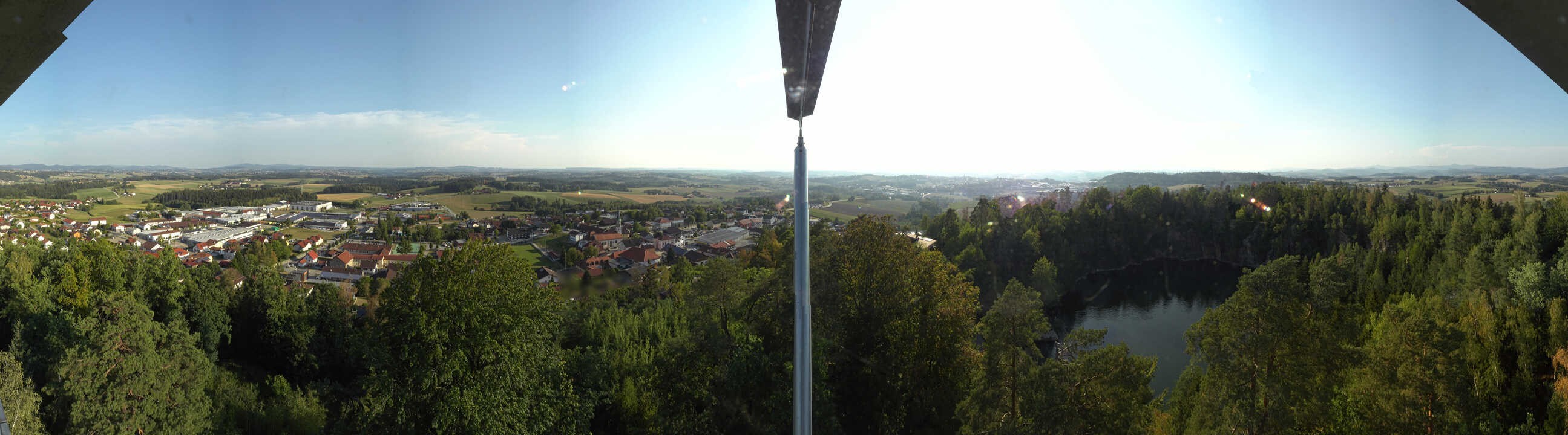 Archiv Foto Webcam Aussichtsturm am Steinbruch Büchlberg