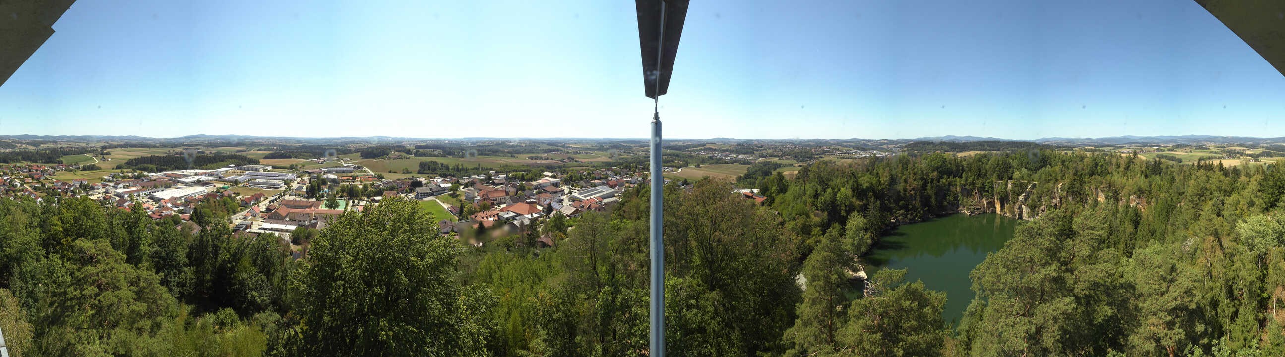 Archiv Foto Webcam Aussichtsturm am Steinbruch Büchlberg