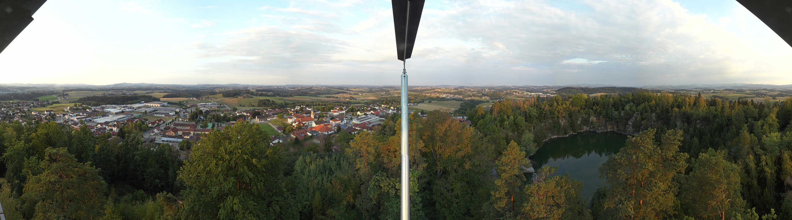 Archiv Foto Webcam Aussichtsturm am Steinbruch Büchlberg